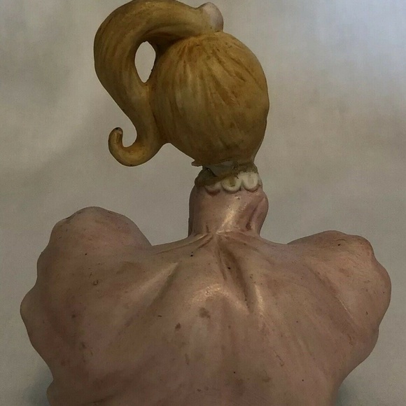 Vintage Napcoware Bloomer Girl Figurine Pink Dress - Picture 3 of 6